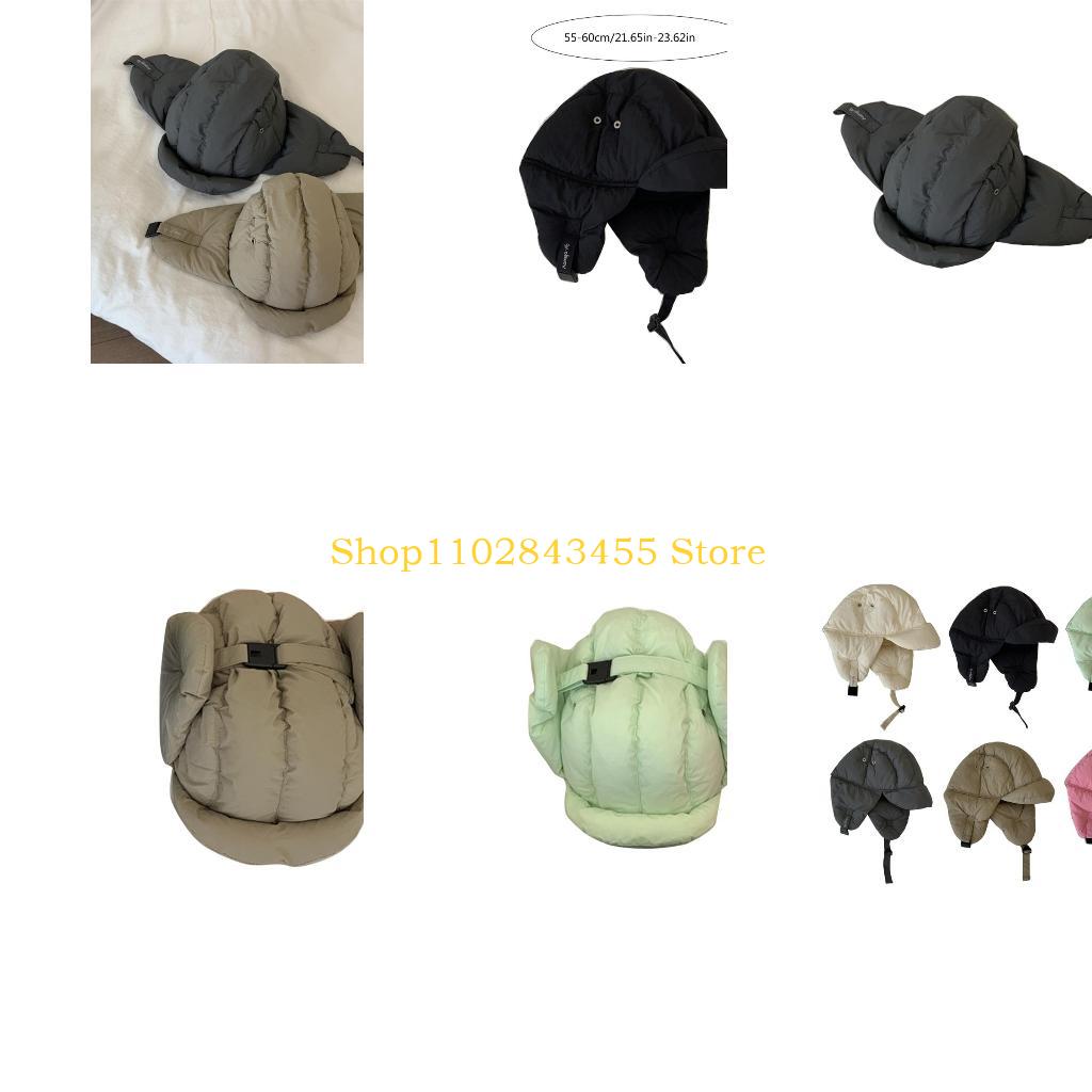 Winter Trapper Hat - 49MC قبعة بالاكلافا ترابر للنساء، قبعة
