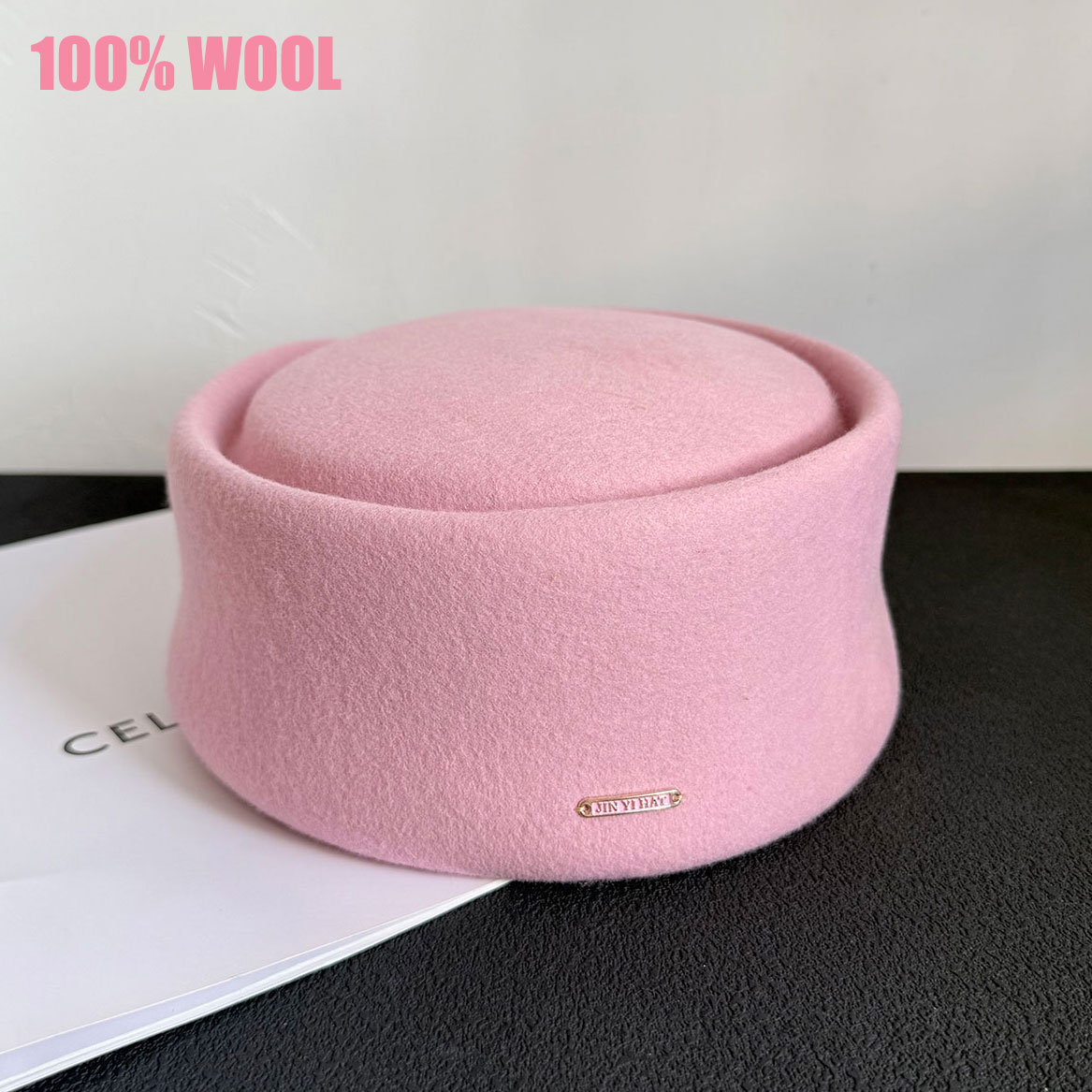 Beret French Wool - قبعة بيريه نسائية جديدة لفصلي الخريف