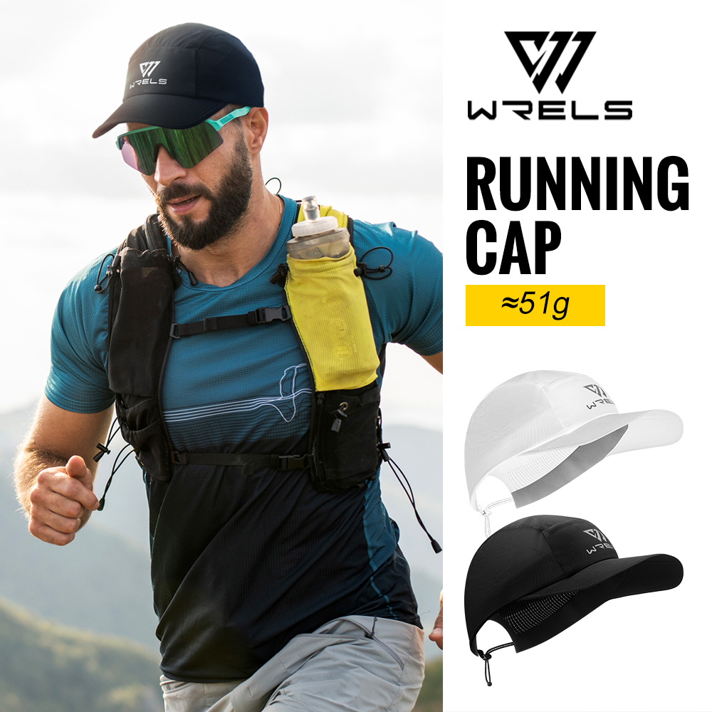 Running Cap Lightweight - قبعة WRELS للجري خفيفة الوزن بحافة