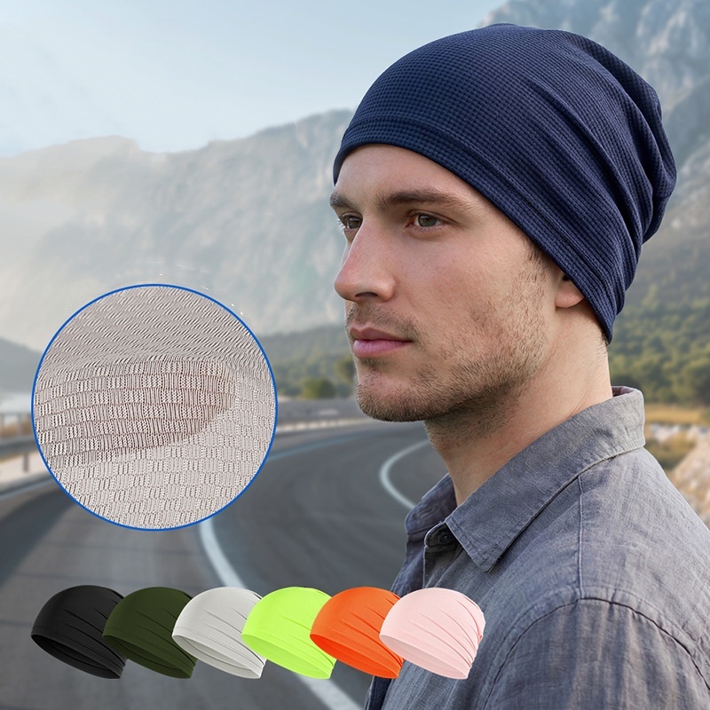 قبعة رياضية سريعة الجفاف وقابل - مراجعة Skull Cap Helmet Liner وسعره