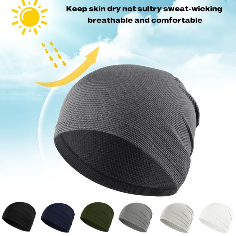 قبعة رياضية سريعة الجفاف وقابل - مراجعة Skull Cap Helmet Liner وسعره