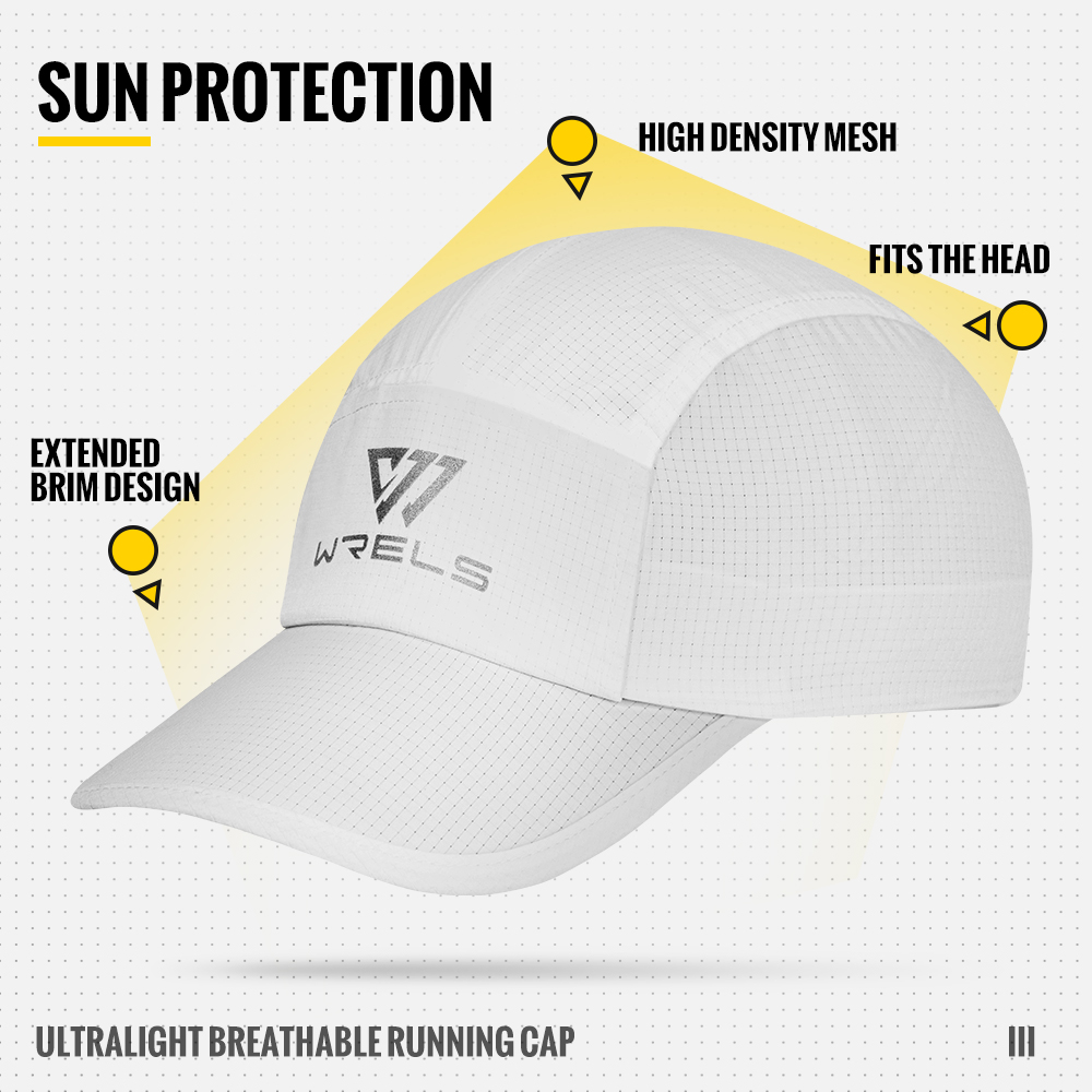قبعة WRELS للجري خفيفة الوزن ب - مراجعة Running Cap Lightweight وسعره