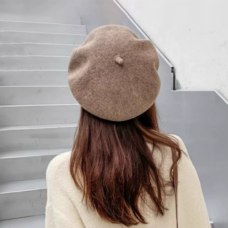 قبعة بيريه صوفية فرنسية كلاسيك - مراجعة Beret French Wool وسعره