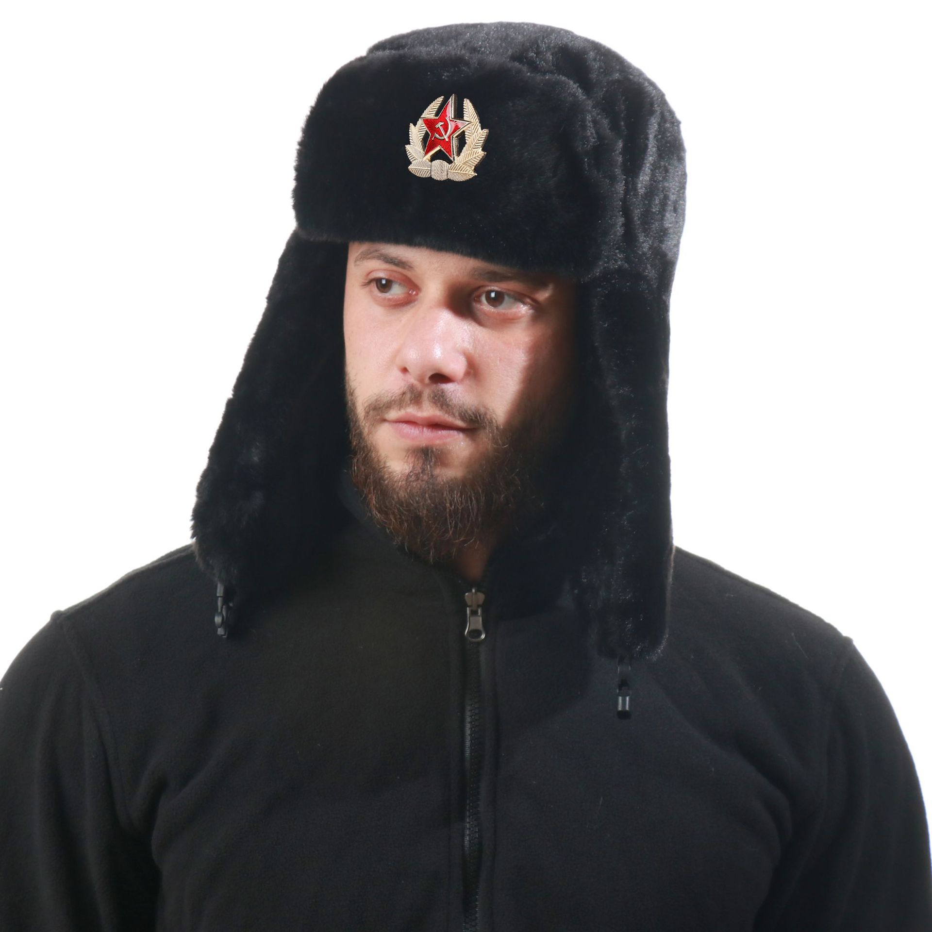 SupSindy السوفياتي شارة Ushank - مراجعة Winter Trapper Hat وسعره