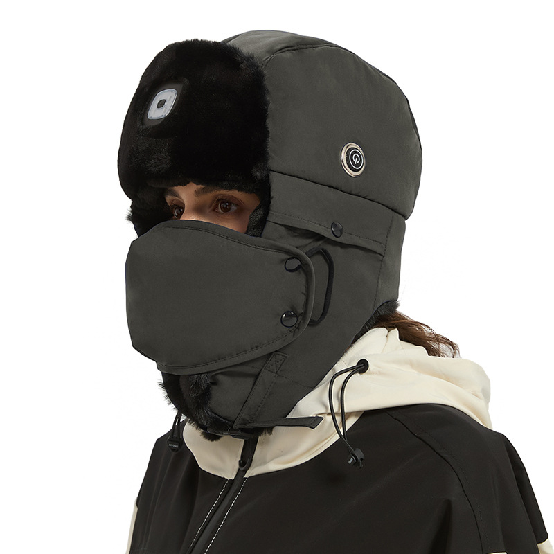 قبعة تزلج سميكة قابلة للشحن عب - مراجعة Winter Trapper Hat وسعره
