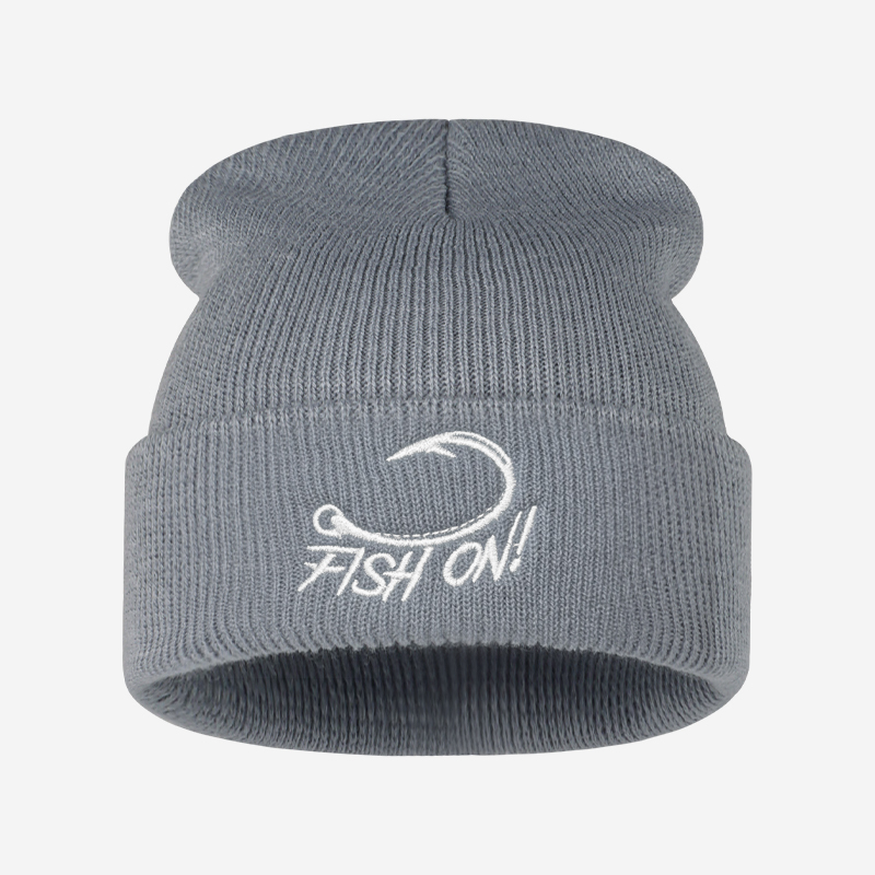 قبعة شتوية دافئة للرجال مطرزة  - مراجعة Beanie Cuffed Knit وسعره