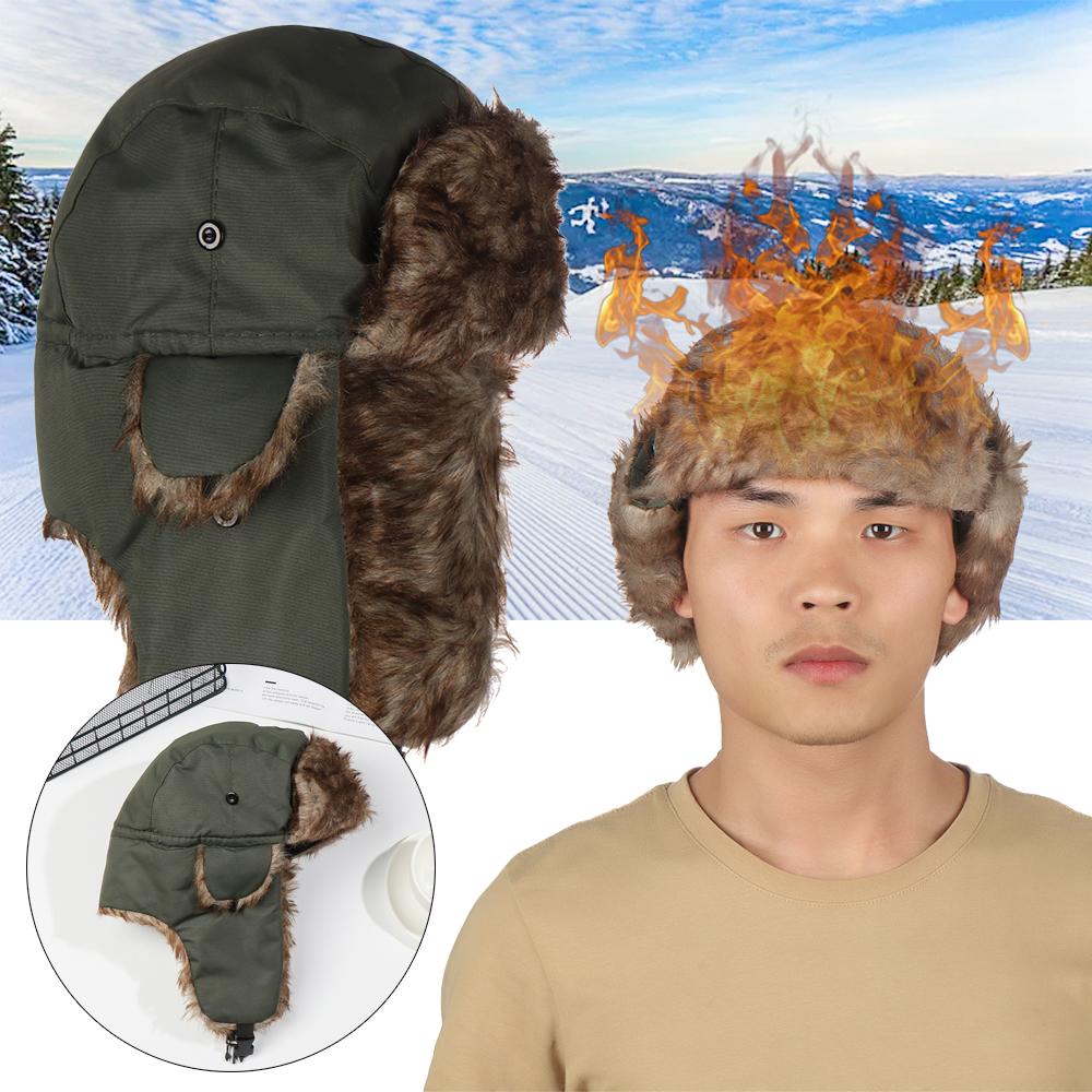 قبعة شتوية دافئة مع أغطية للأذ - مراجعة Winter Trapper Hat وسعره